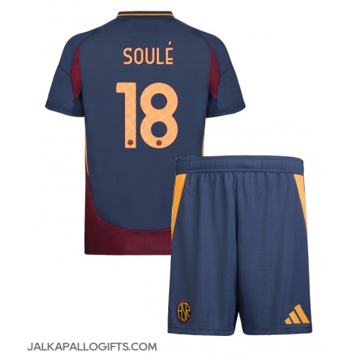 AS Roma Matias Soule #18 Kolmas Peliasu Lasten 2024-25 Lyhythihainen (+ Lyhyet housut)